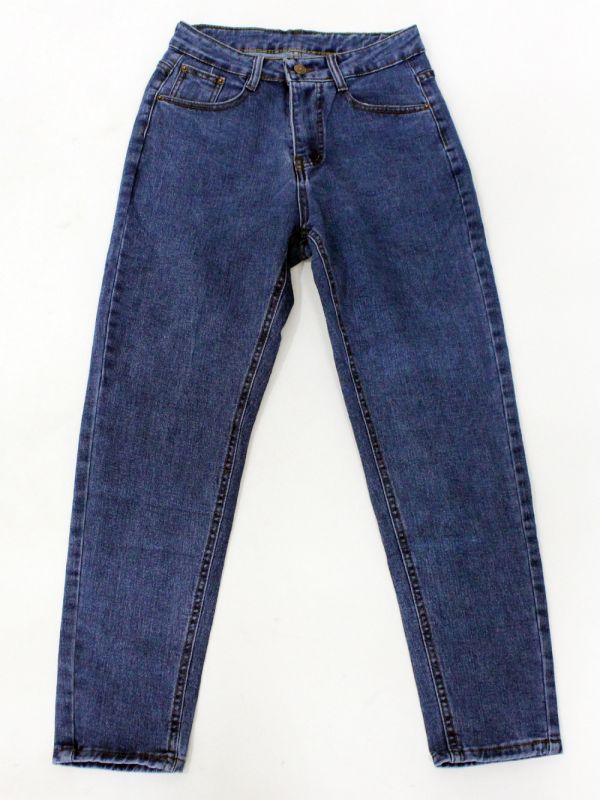 Straight women's jeans DISCOUNT blue 0253S
