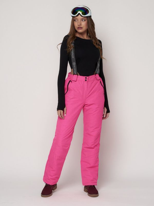 Bib pants women's ski pants pink 2221R