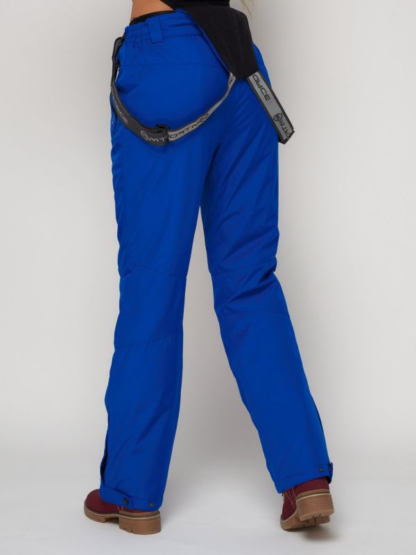 Bib pants women's ski blue 2221S