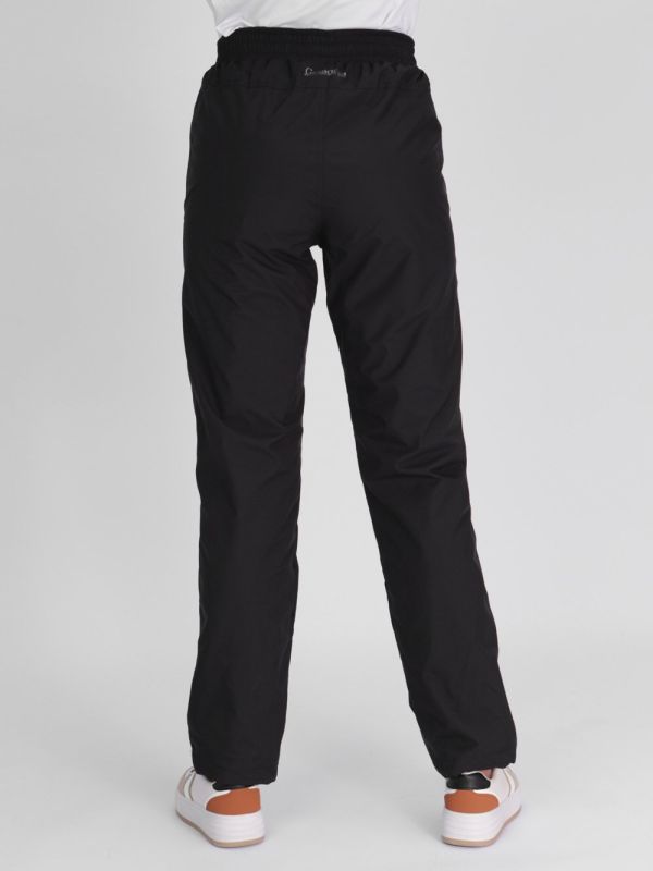Insulated sweatpants for women black 88149Ch